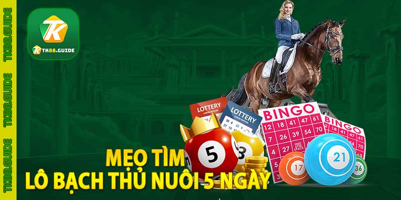 Mẹo tìm lô bạch thủ nuôi 5 ngày