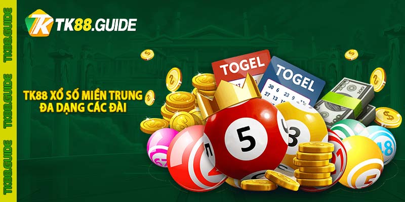 TK88 xổ số miền Trung đa dạng các đài